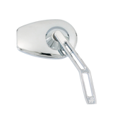 #102100 & #102110, Mirror, Micro OEM, V2 cut out stem, Chrome