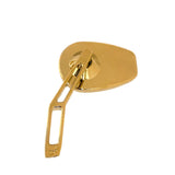 #102100TIN & #102110TIN, Mirror, Micro OEM, V2 cut out stem, Gold Titanium Nitride Coated