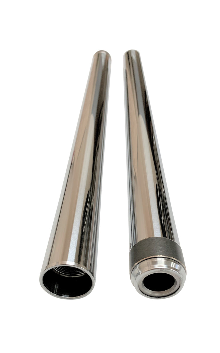 Fork tubes 41mm, 24-7/16. show chrome Fork tubes 41mm, 24-7/16. show chrome