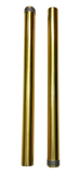 #105130G, Dyna 49mm Fork Tubes 27.5", Gold TIN, 06-17 FXD