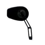 #102100B & #102110B, Mirror, Micro OEM, V2 cut out stem, Black