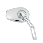 #102100 & #102110, Mirror, Micro OEM, V2 cut out stem, Chrome