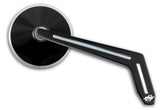 #102350B #102360B Mirror, Weekend Warrior Stem, with Round Head Black