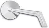 #102350, #102360 Mirror, Weekend Warrior Stem, with Round Head Chrome