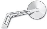 #102410, #102430 Mirror, Weekend Warrior Stem, with Round Head Chrome