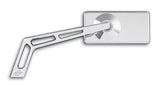 #102450 & #102470, Mirror, Weekend Warrior Stem, W/Rectangle Head Chrome
