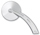 #102650, #102660 Mirror, Tear Drop Ball Milled Stem with Round Head, Chrome