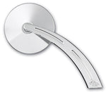 Mirror Pair Chrome #102650, #102660, Tear Drop Ball Milled Stem with Round Head