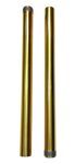 #105120G, Dyna 49mm Fork Tubes 25.5", Gold TIN, 06-17 FXD