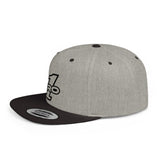 PRO 1 Stamp logo, Flat Bill Snapback