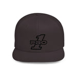 PRO 1 Stamp logo, Flat Bill Snapback