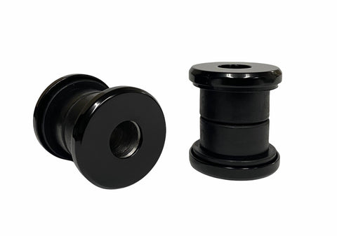 #103070B Polyurethane Handlebar Riser Damper Kit, BLACK Caps