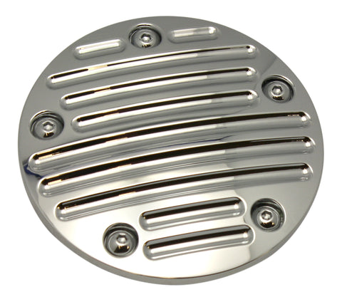 #203910 Point Cover, 5-Hole, Millennium, B-Milled,Chrome, Twin Cam, 99-2017