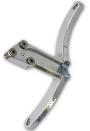 #303150 License Plate Mount, Side Mount, for Most 87-99 Softail Models, Chrome