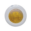 #402140 Mini Marker Light w/Amber Lens, (3) Amber LED, 1-1/8"
