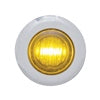 #402160  Mini Marker Light w/Clear Lens, (3) Amber LED, 1-1/8"