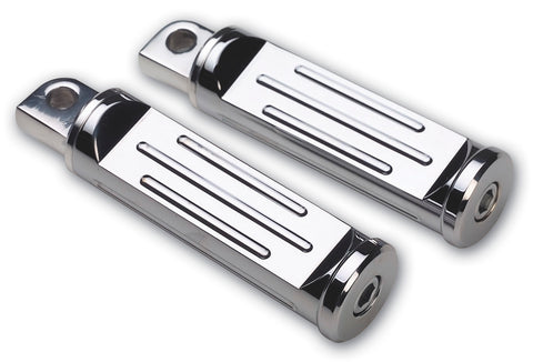 #500740 Pro-One Billet Adjustable Foot Pegs, Chrome