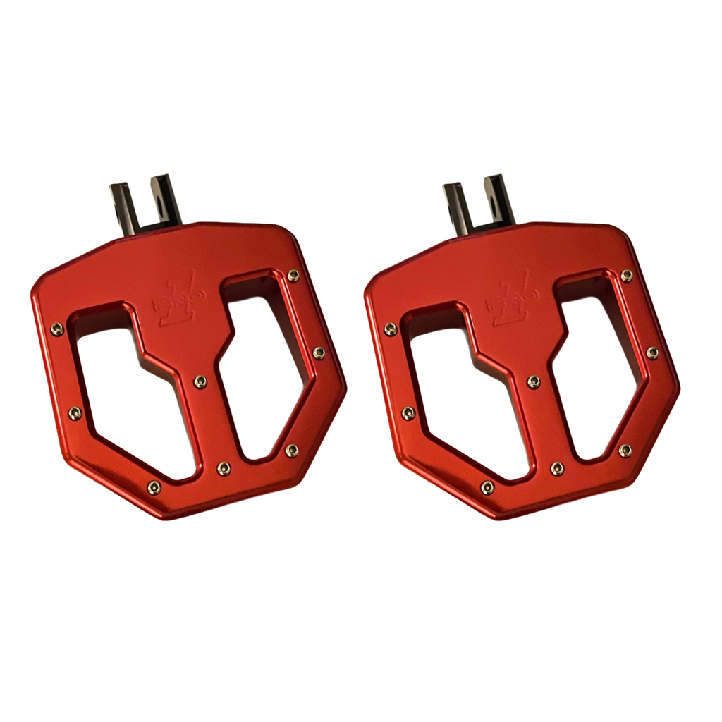 Bmx hotsell pegs red