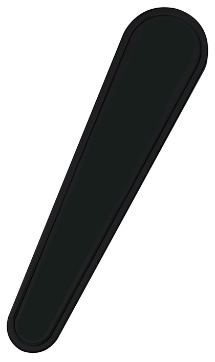 #908360B, Smooth, Billet Dash Insert, Black, For Harley Touring 08-23