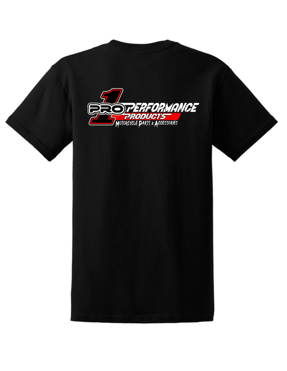 Pro One Logo T shirt Black – Pro-One Performance Products