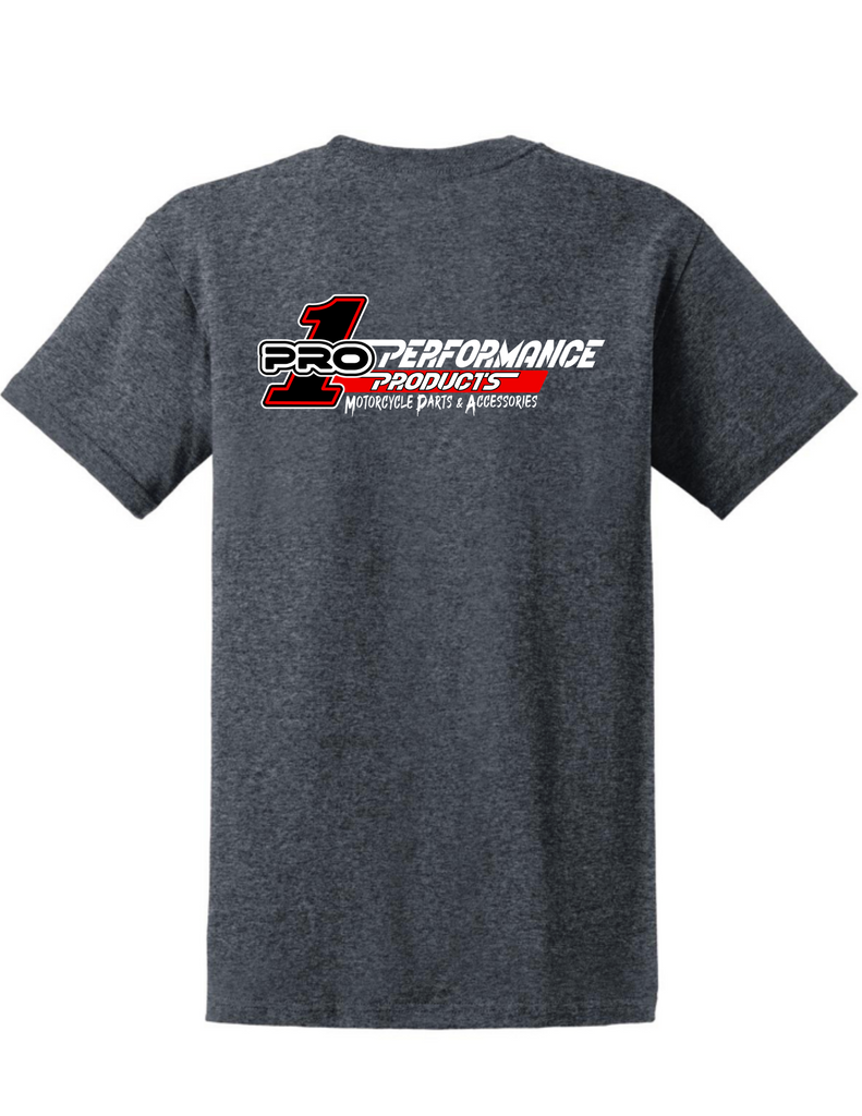 Pro One Logo T shirt Grey – Pro-One Performance Products